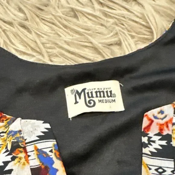 Show Me Your Mumu Jamie Tunic Blouse size Medium - Picture 3 of 5